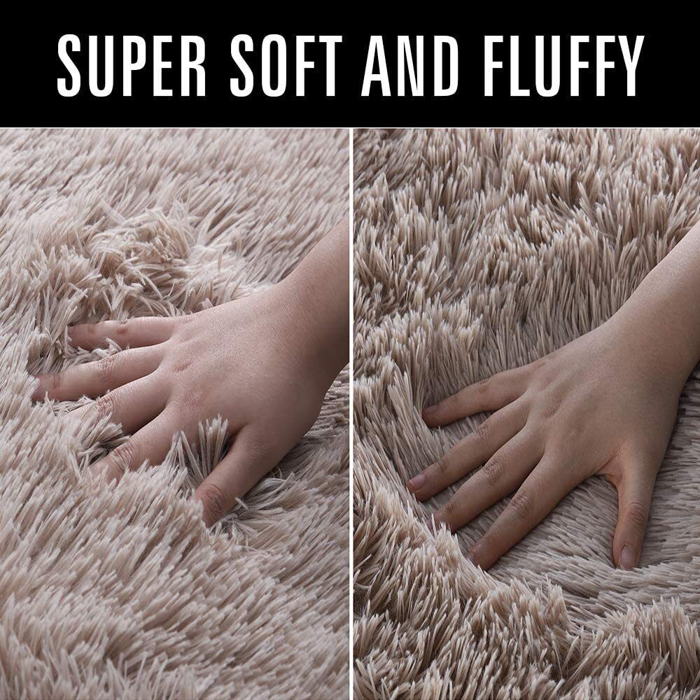 180*270cm Floor Rug Rugs Fluffy Area Carpet Shaggy Soft Large Pads Living Room