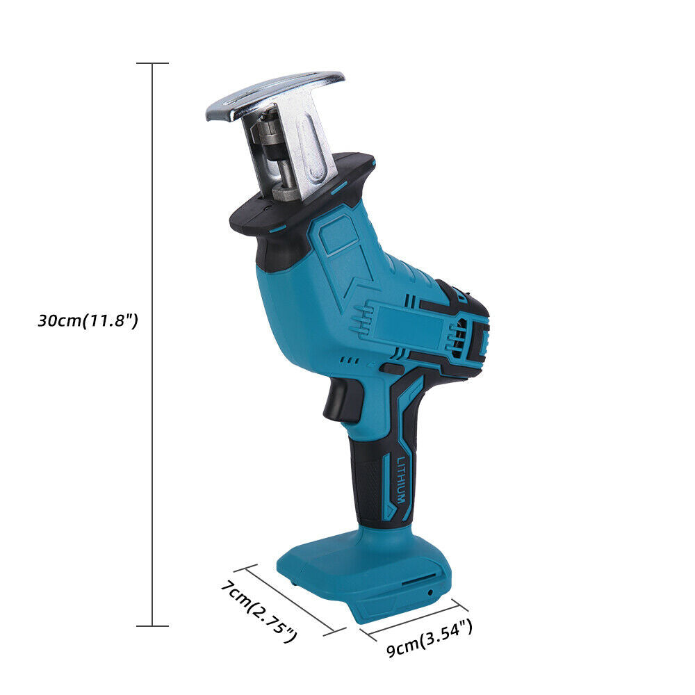 Cordless Reciprocating Saw Wood Metal Cutting Tool Blades For 18V Makita Battery