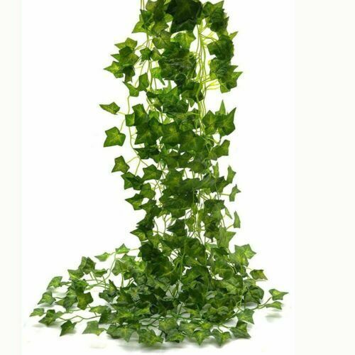 24Pcs 2M Artificial Ivy Vine Fake Foliage Hanging Leaf Garland Plant Party Decor