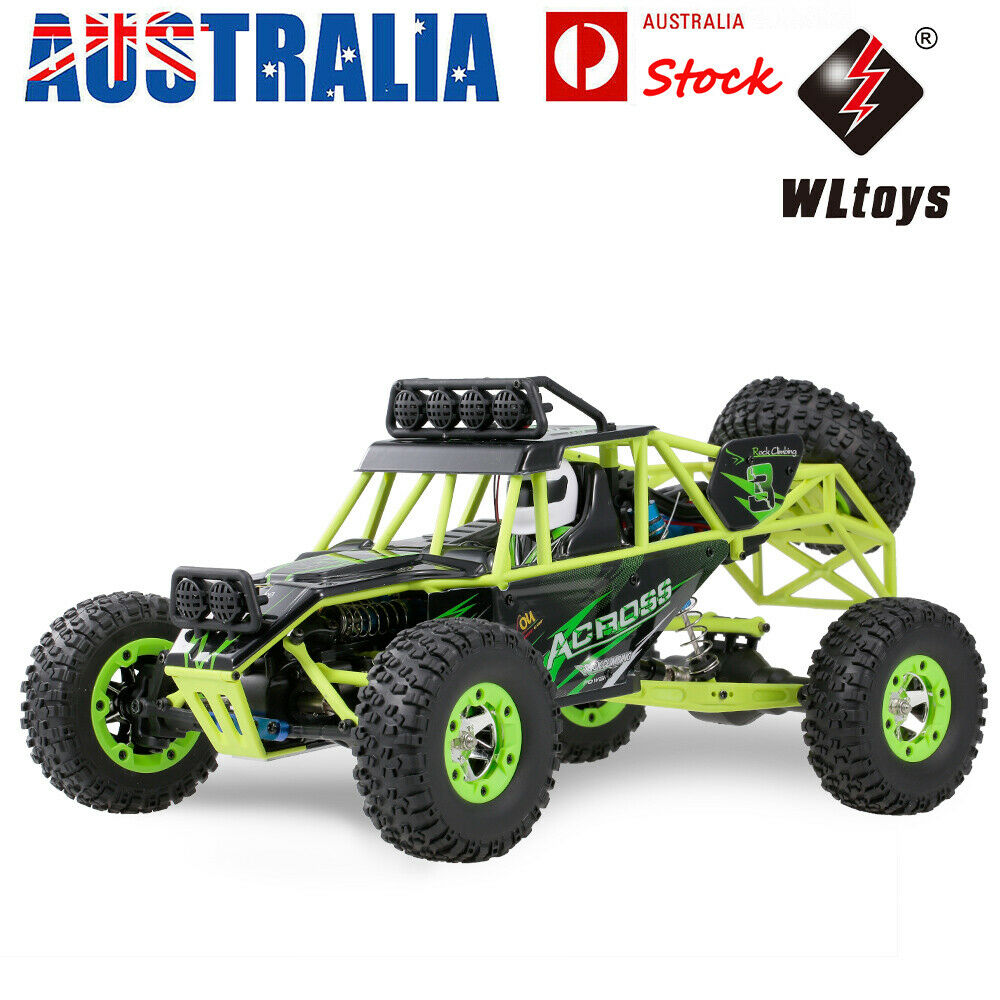 Wltoys 12428 1/12 High Speed RC Buggy 2.4G 4WD Off Road Car RC Truck RTR