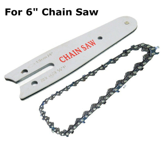 Electric Chainsaw Chain Chains For 6" Mini Cordless Chain Saw Wood Cutter FT