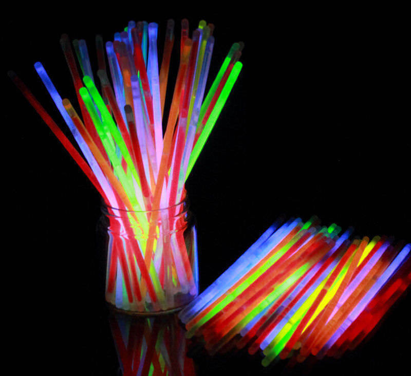 200 Color Mixed Glow Sticks Bracelets Light Party glowsticks glow in the dark