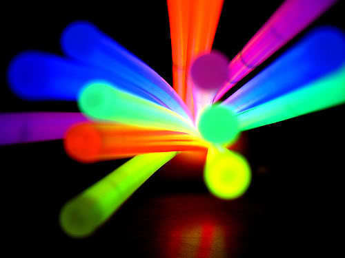 200 Color Mixed Glow Sticks Bracelets Light Party glowsticks glow in the dark