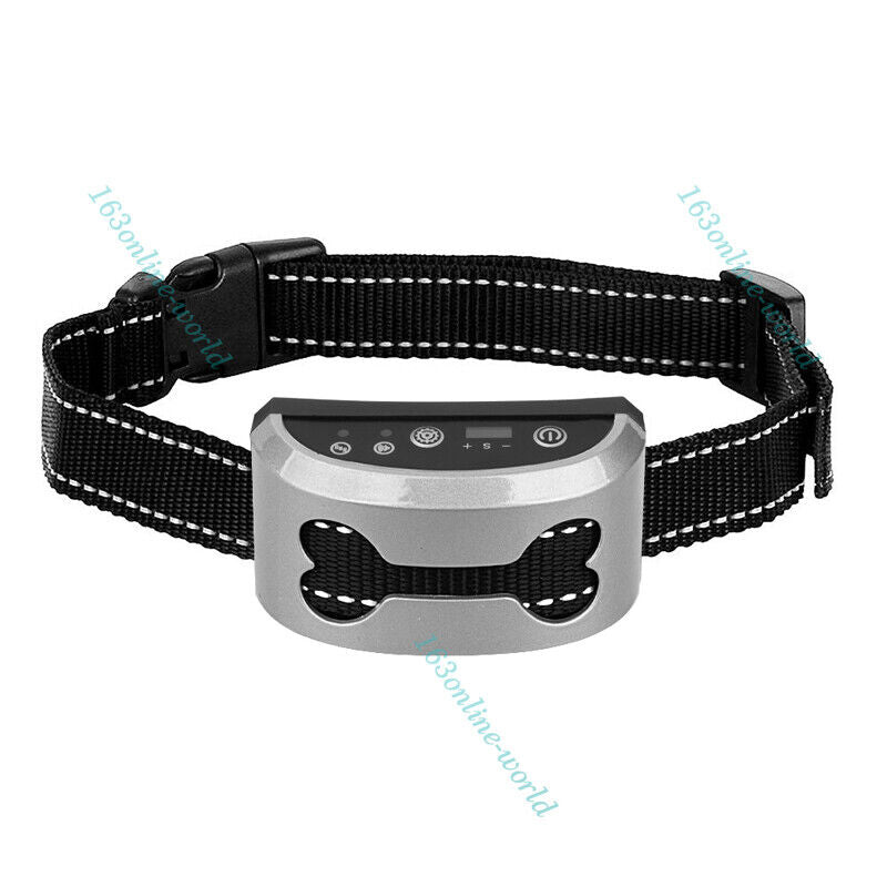 Anti Bark Dog Training Collar Stop Barking Rechargeable Auto Collars AU