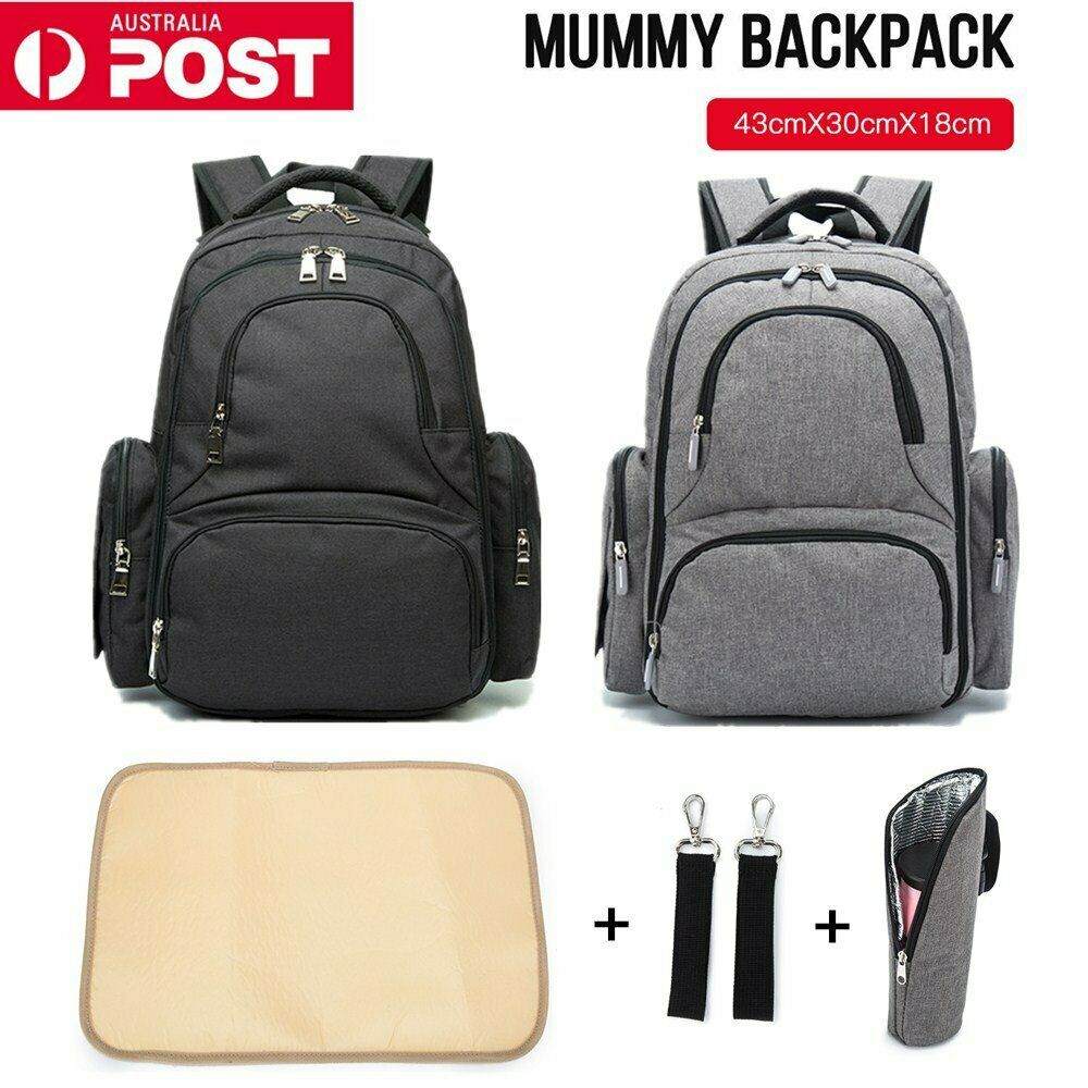 Waterproof Large Baby Diaper Nappy Backpack Maternity Mummy Changing Bag