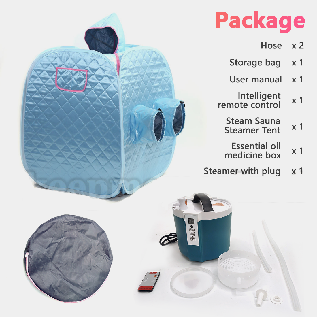 Portable Steam Sauna Tent Loss Weight Slimming Skin Spa Detox Home Salon Steamer