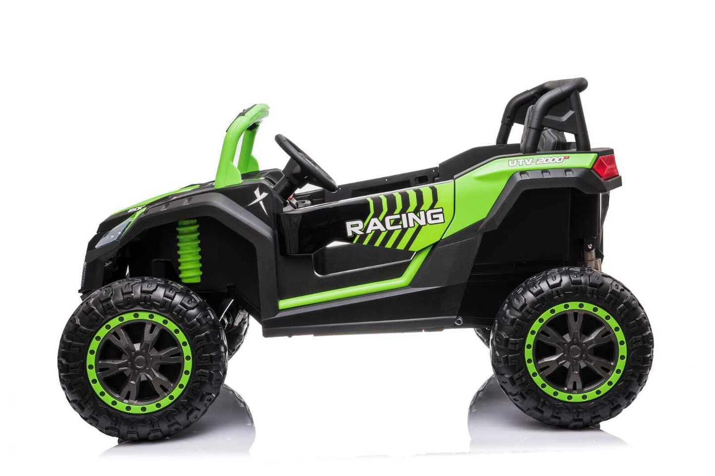 24V Utv Stinger Electric Kids Ride On Car - Green