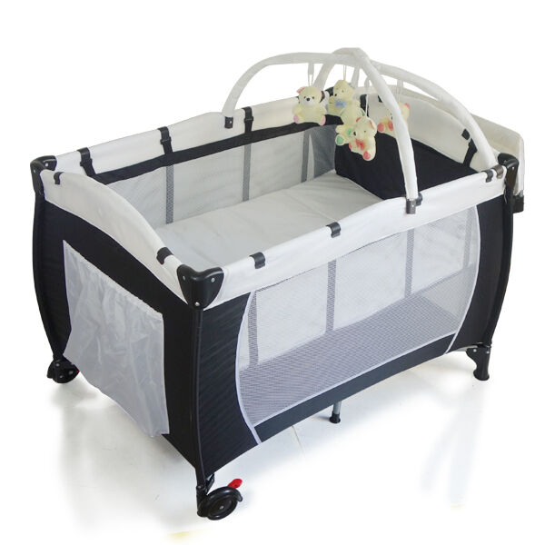 7 In 1 BABY PORTABLE TRAVEL COT BASSINET PLAYPEN PORTACOT