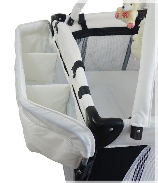 7 In 1 BABY PORTABLE TRAVEL COT BASSINET PLAYPEN PORTACOT