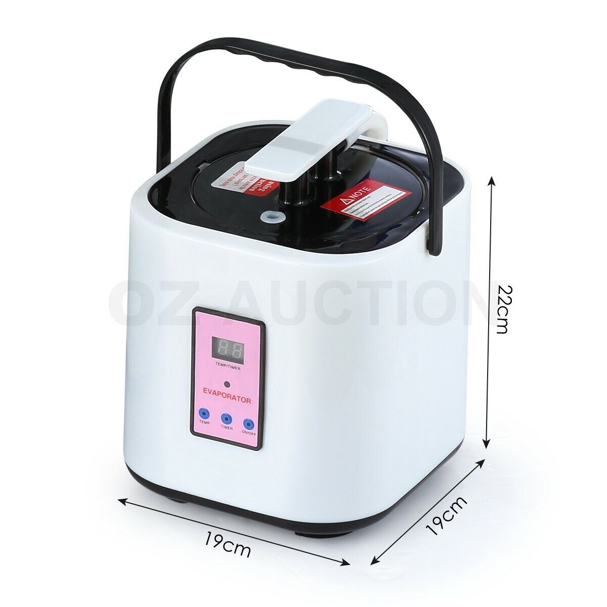 Portable Steam Sauna Tent Home Steamer Skin Body Spa Kit W/Chair+Remote Control