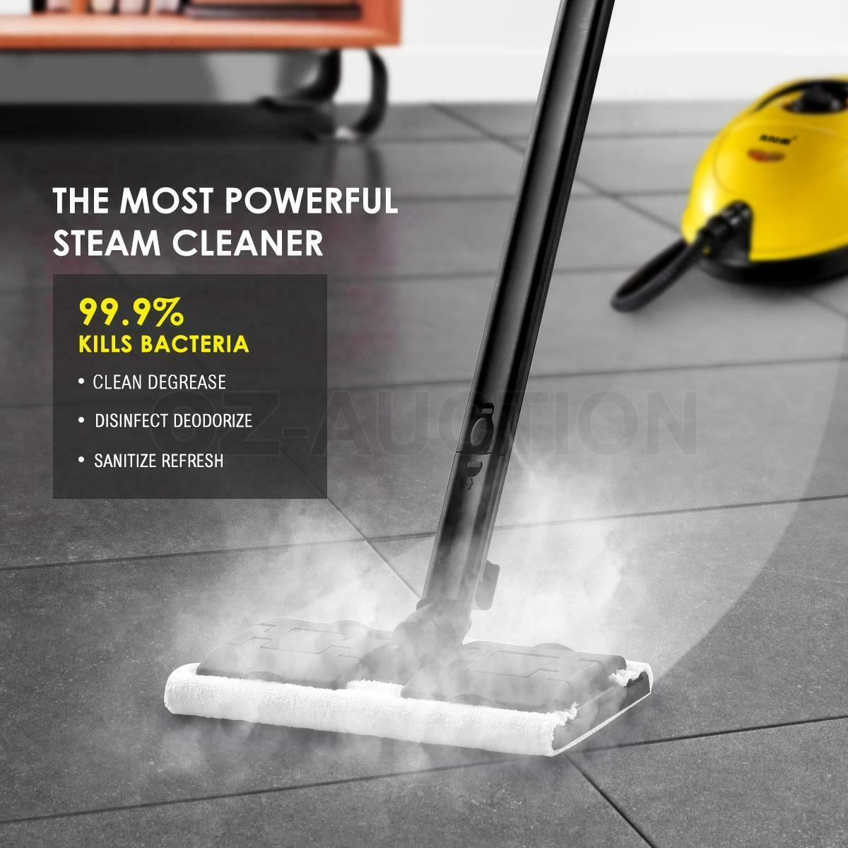 Maxkon 13in1 Steam Mop Cleaner High Pressure Floor Carpet Cleaner Dual Tank 3.4L