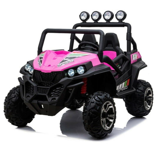 Beach Buggy Speed, 24V Electric Ride On Toy for Kids - Pink