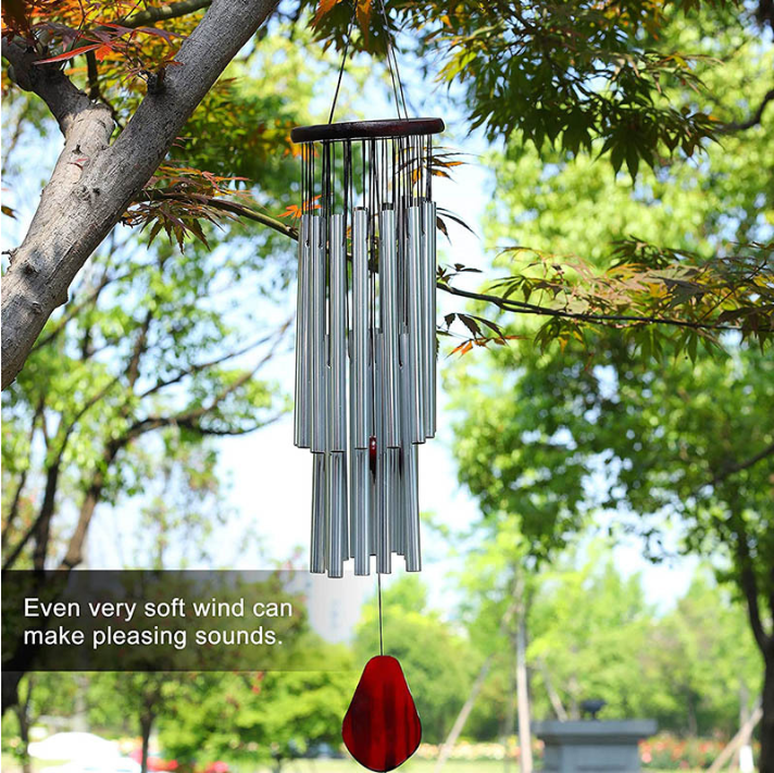 Large Deep Tone Windchime Chapel Bell Wind Chimes Outdoor Garden Home Decor AU