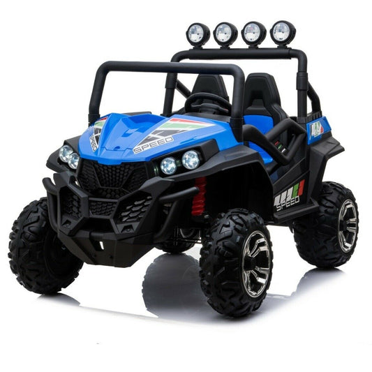 Beach Buggy Speed, 24V Electric Ride On Toy for Kids- Blue