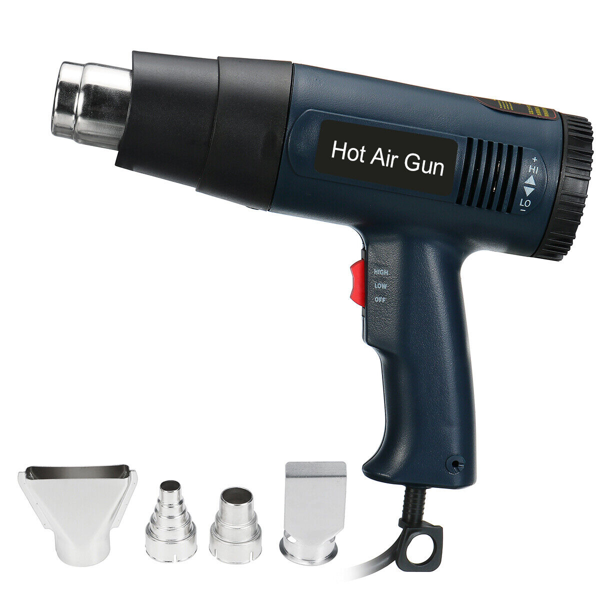 Digital Electric Heat Gun Hot Air Heating Temperature Adjustable Tool 2000W