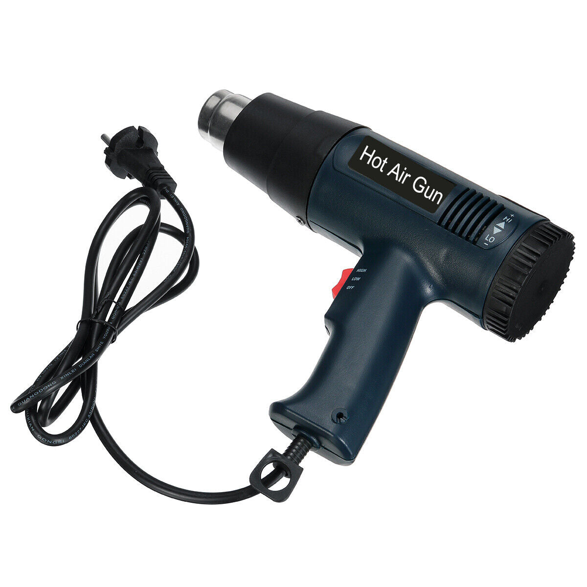 Digital Electric Heat Gun Hot Air Heating Temperature Adjustable Tool 2000W