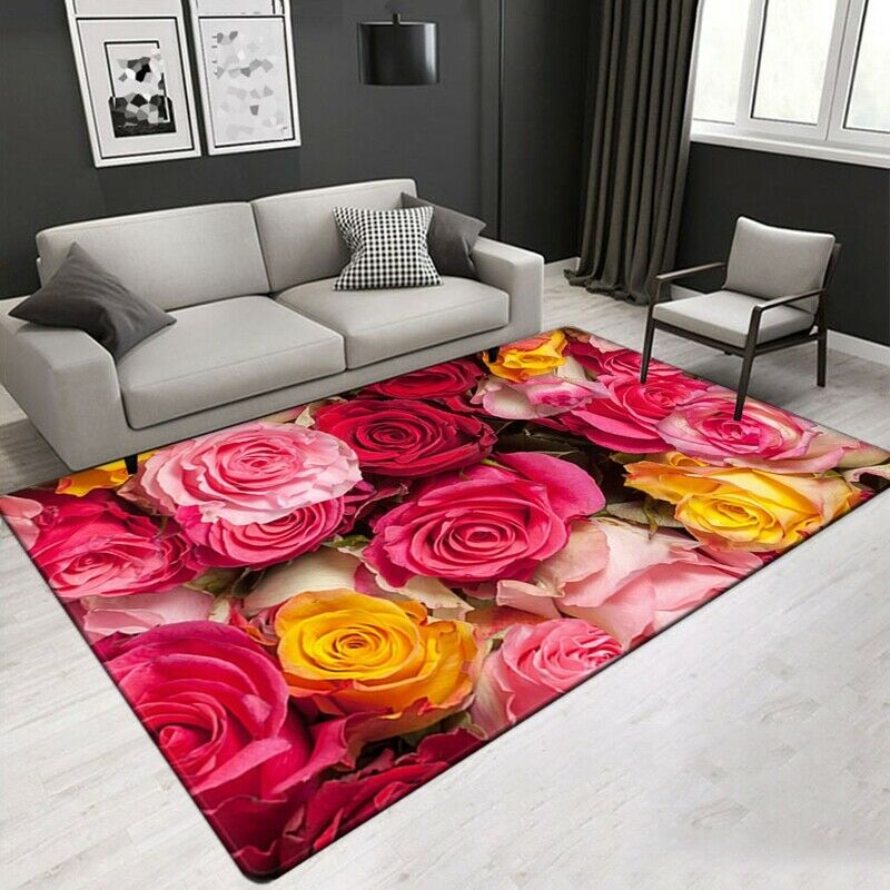 Home Rugs Living Room Bedroom Area Rug Carpet Floor Mat Indoor Entrance Doormat