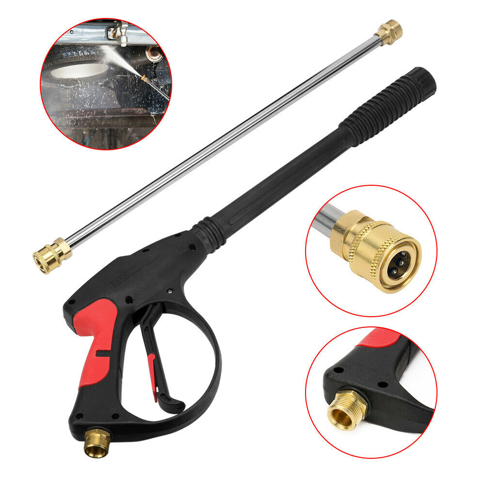 High Pressure Washer Spray Gun Watering Wand Lance Car Water Cleaner +8M Hose