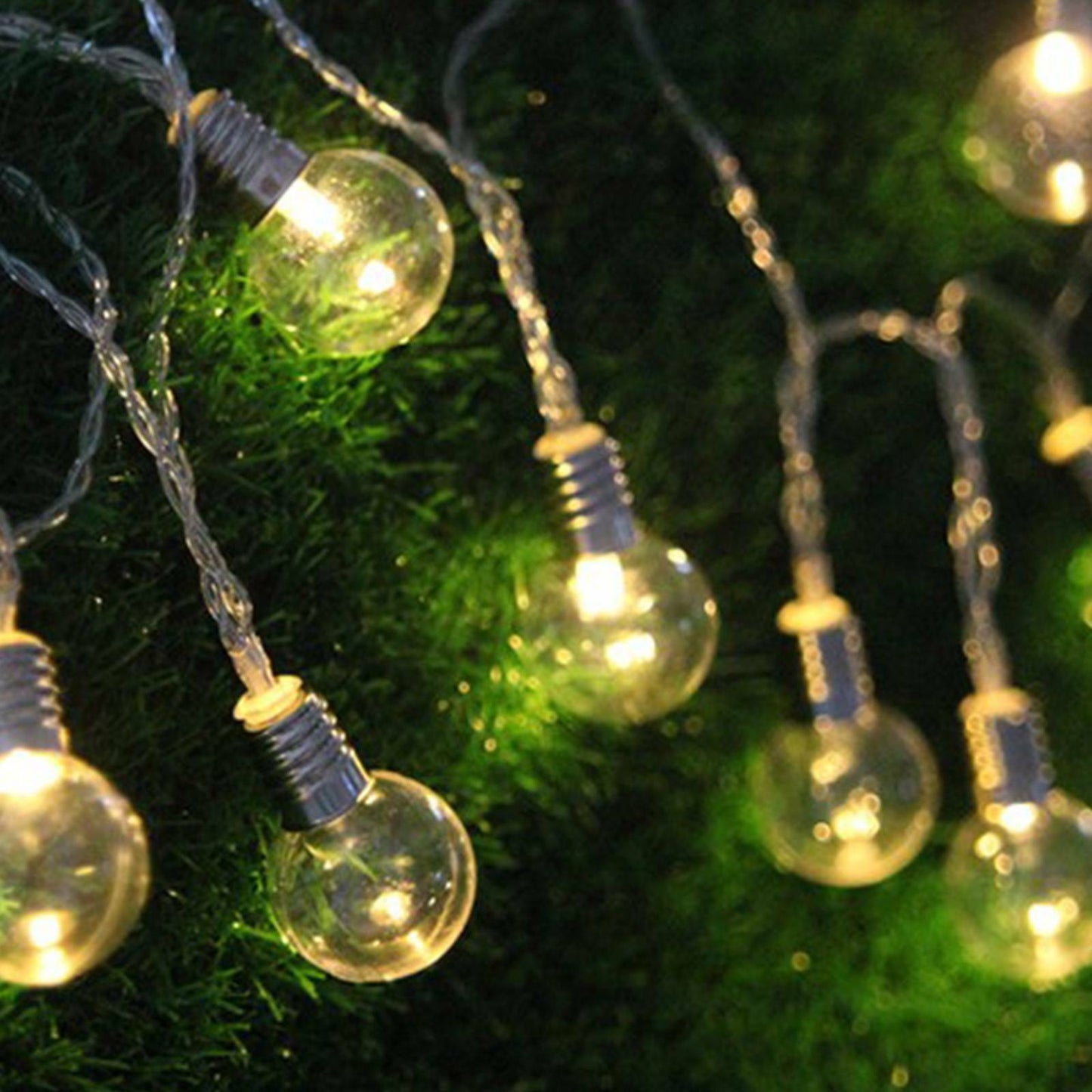 80 LED Solar Powered Fairy String Lights Outdoor Garden Party Wedding Xmas AU