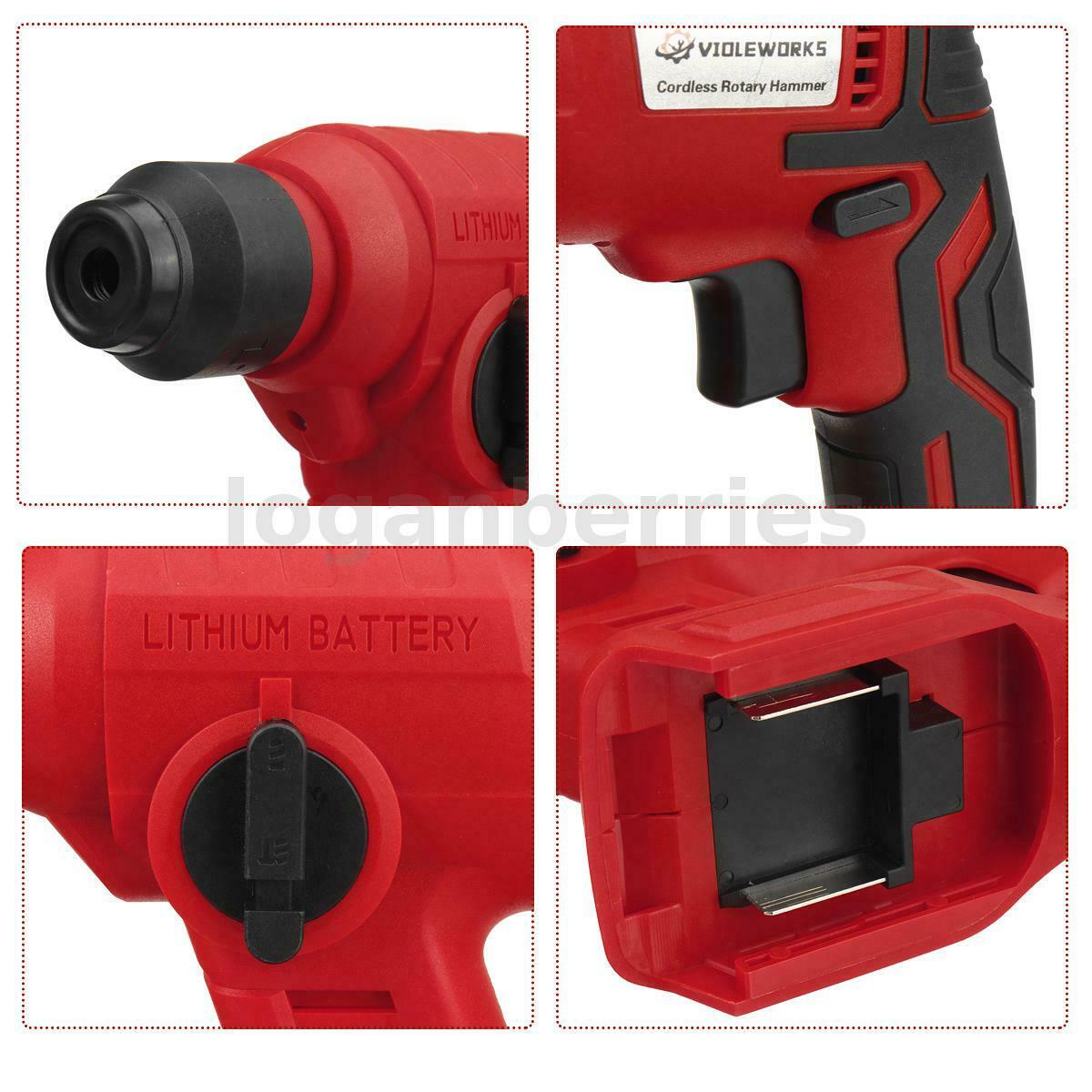 Brushless Cordless Rotary SDS Hammer Impact Drill Body For Makita 18V Battery