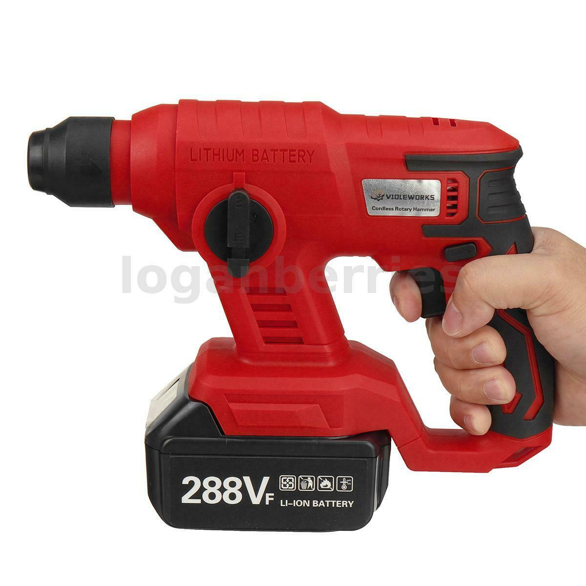 Brushless Cordless Rotary SDS Hammer Impact Drill Body For Makita 18V Battery