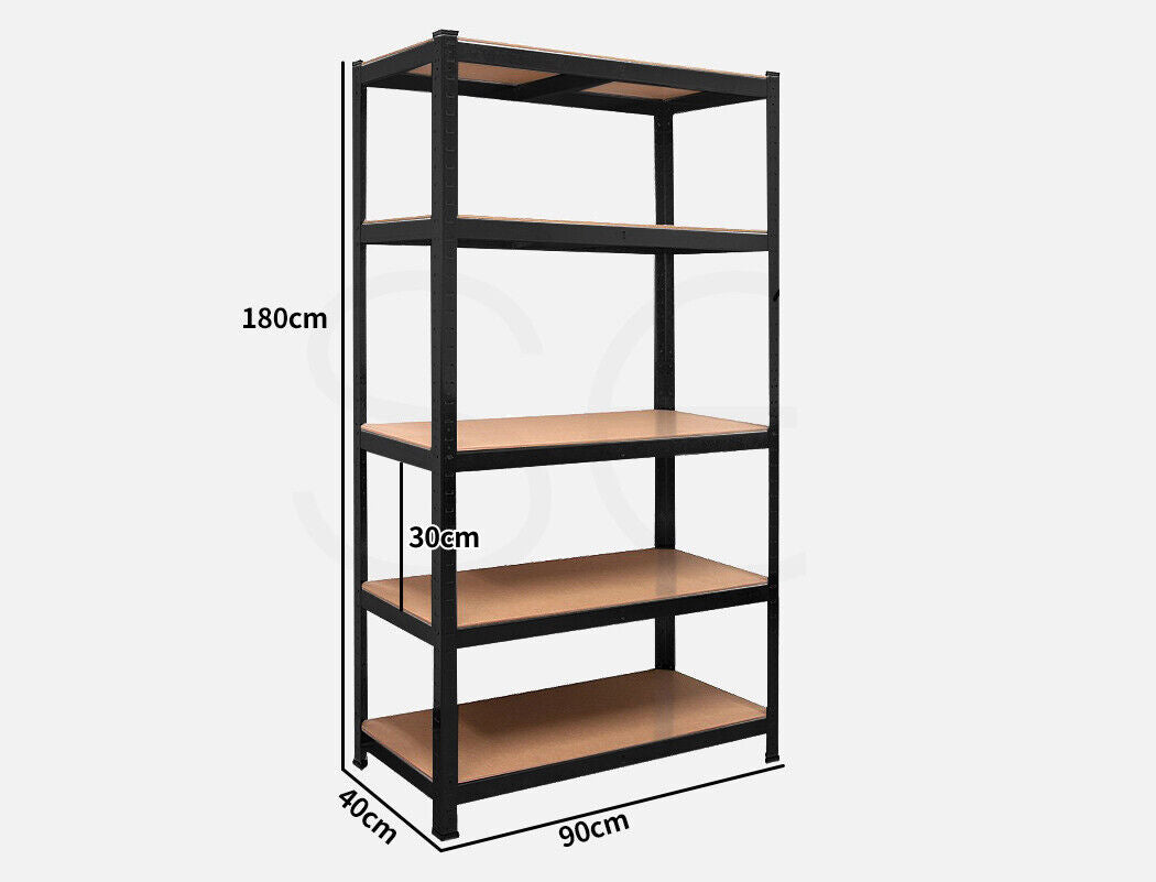 Traderight Warehouse Shelving Garage Shelves Steel Pallet Storage 1.8X0.9X0.4M