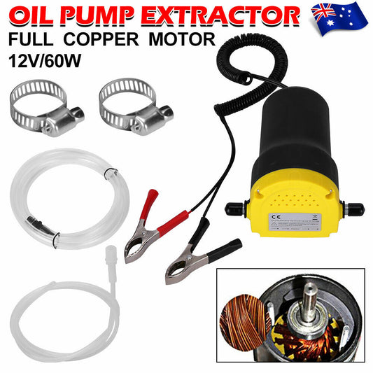 12V Oil Extractor Pump Diesel Transfer Fuel Suction for Car Boat Engine Electric