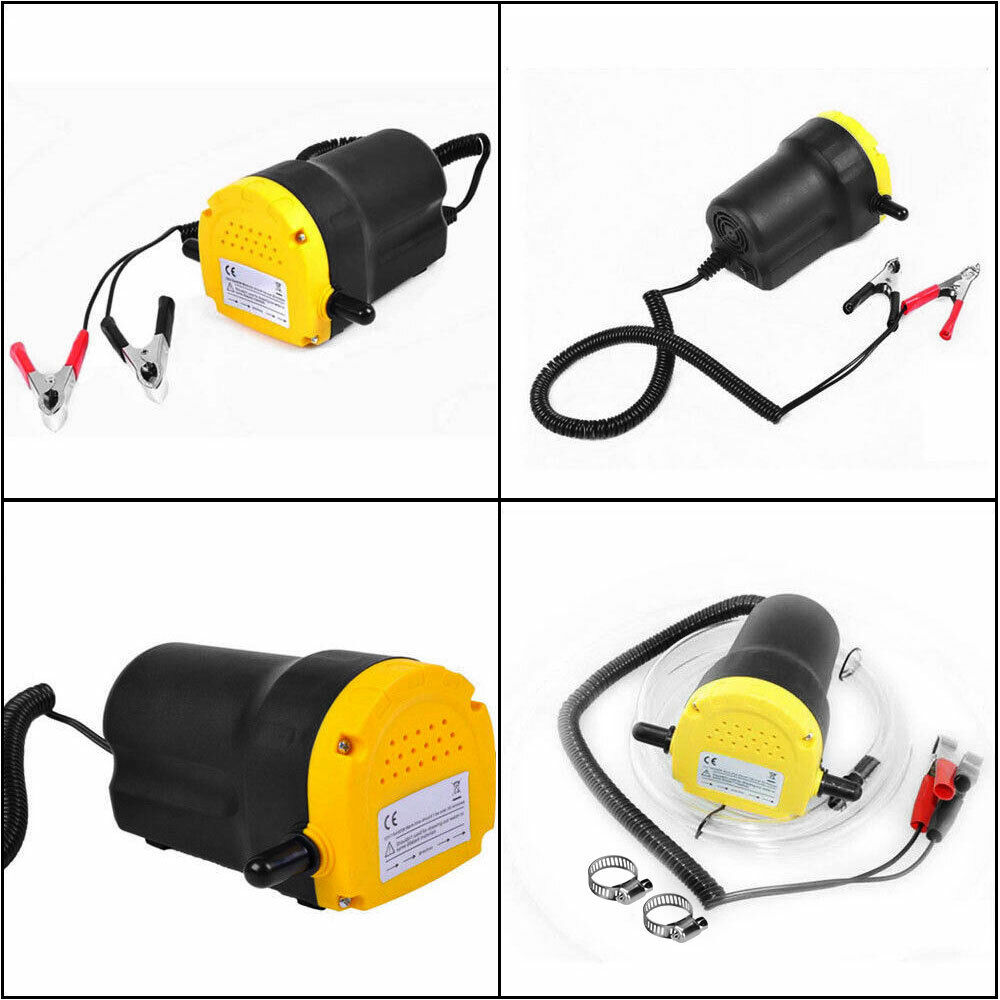 12V Oil Extractor Pump Diesel Transfer Fuel Suction for Car Boat Engine Electric