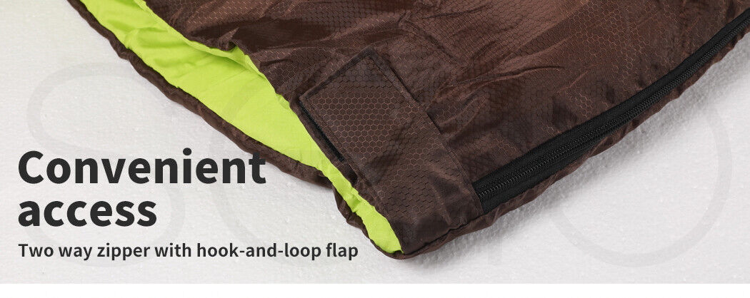 Mountview Double Sleeping Bag Bags Outdoor Camping Hiking Thermal -10℃ Tent Sack