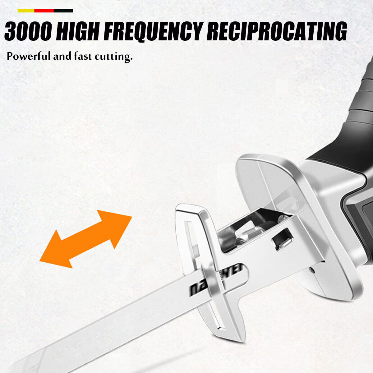 Cordless Electric Reciprocating Saw +4 Cutter Blades Tool For Makita 18V Battery