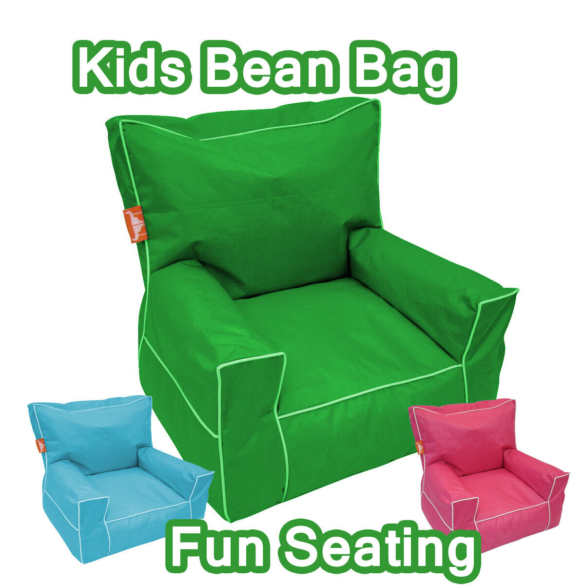 Kids Children Bean Bag Chairs Couch Sofa Cover Indoor Lazy Lounger oz stock