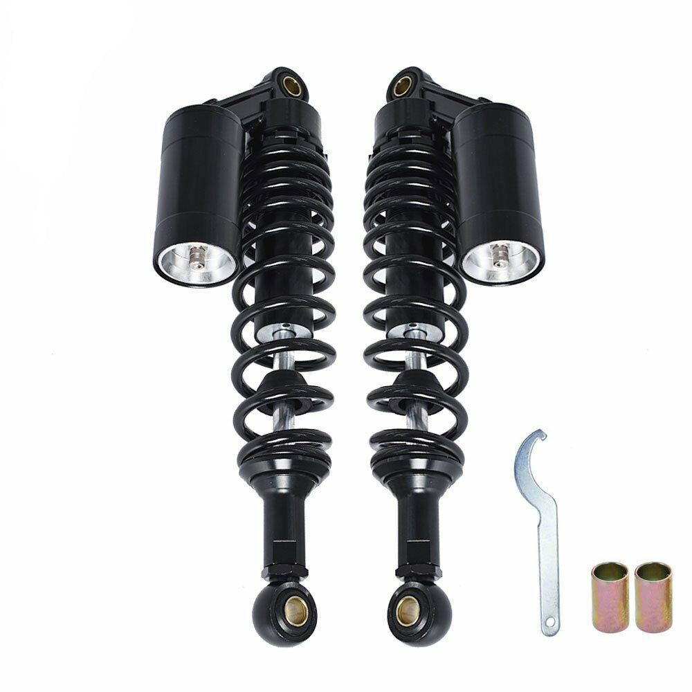 Black 12.5" 320mm Motorcycle Rear Shock Absorbers Air Suspension For Honda CB CM