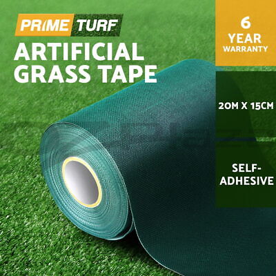 Primeturf Synthetic Grass Artificial Self Adhesive 20Mx15CM Turf Joining Tape