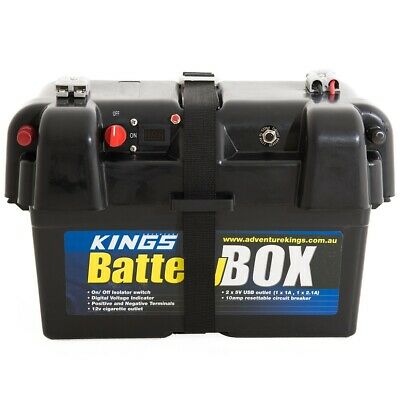 ADVENTURE KINGS AKEP-BATT_BOX 12V USB CAR BATTERY BOX